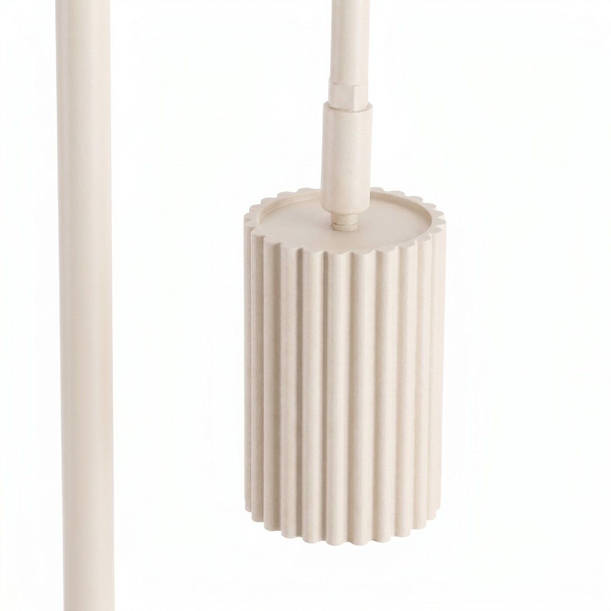 Lampadaire Aluminium Beige GU10 1 KARBON beige, EDEN