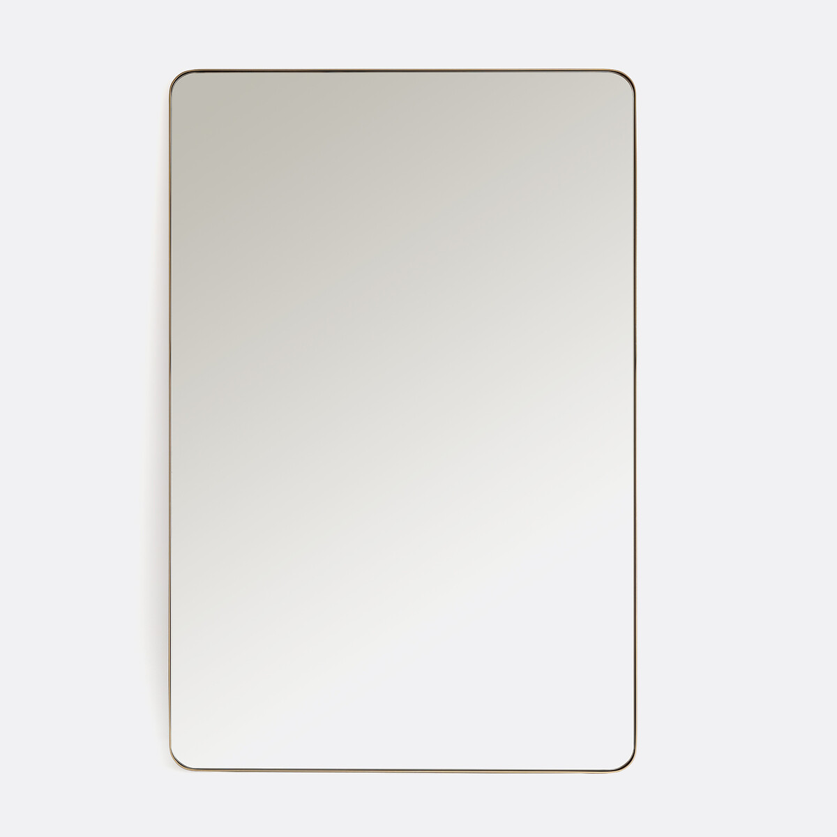 Miroir rectangulaire, en métal fer, largeur 80 x hauteur 120 cm, IODUS laiton, LA REDOUTE INTERIEURS
