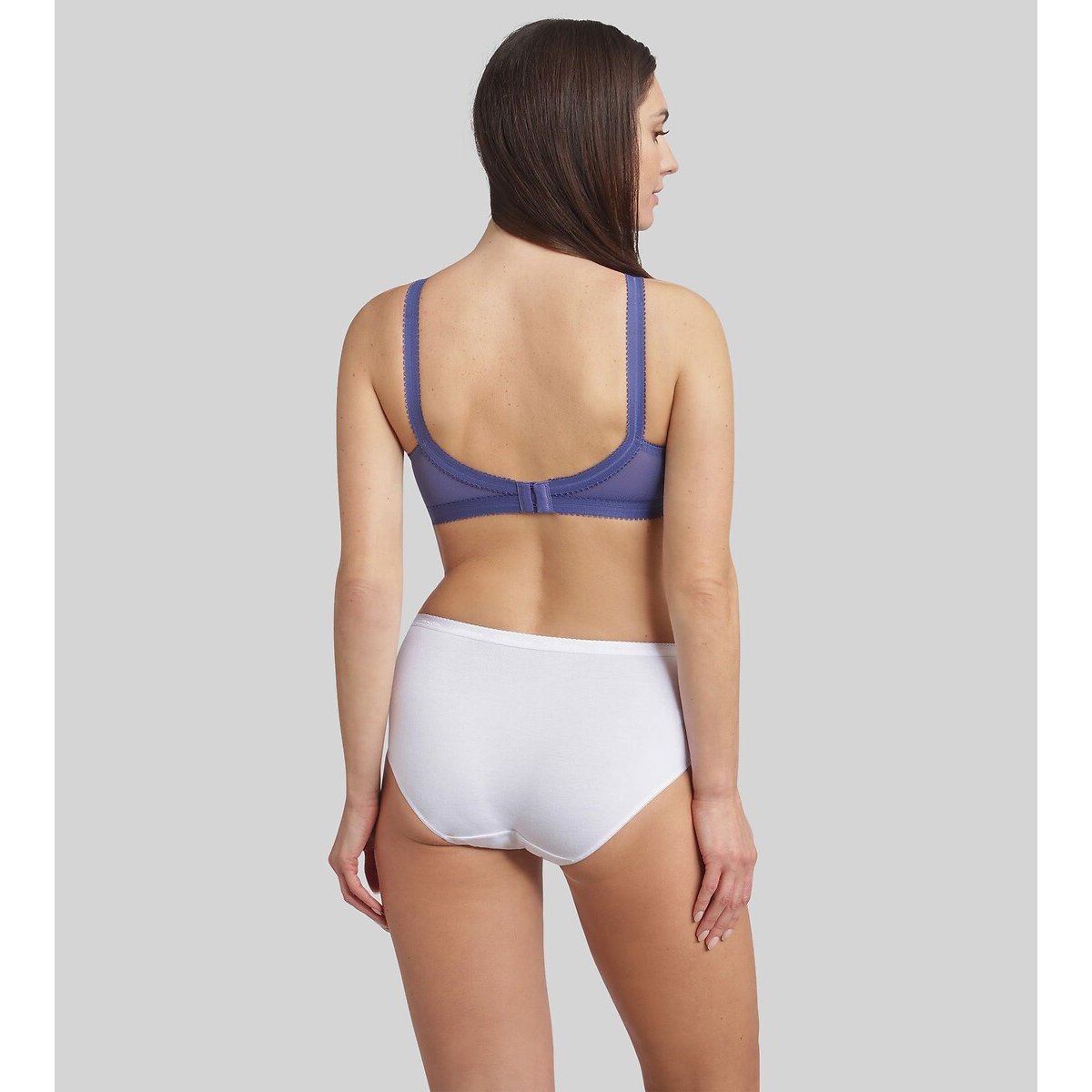 Soutien-gorge sans armatures Cœur croisé bleu cobalt, PLAYTEX