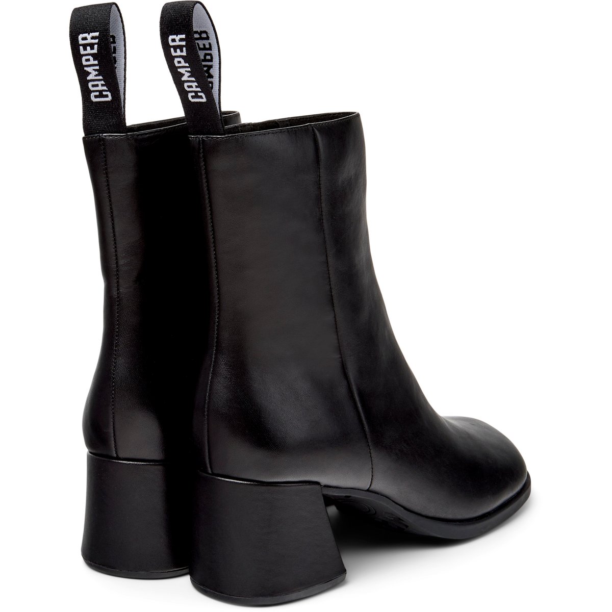 Bottines Kora Smooth Leather noir, CAMPER