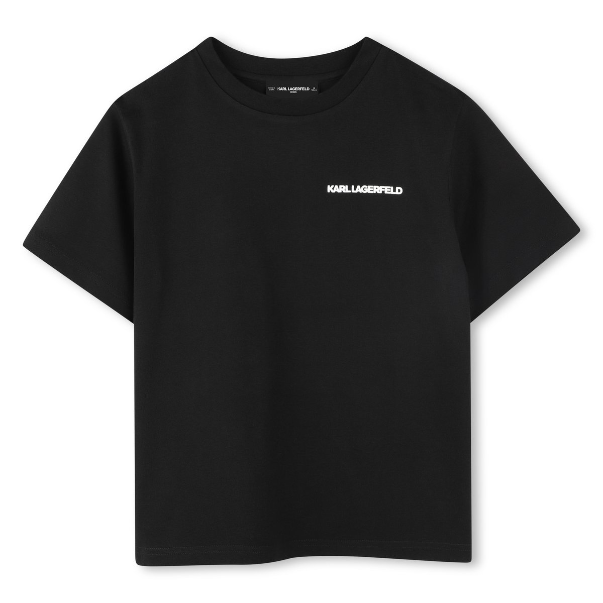 T-shirt à manches courtes black, KARL LAGERFELD KIDS