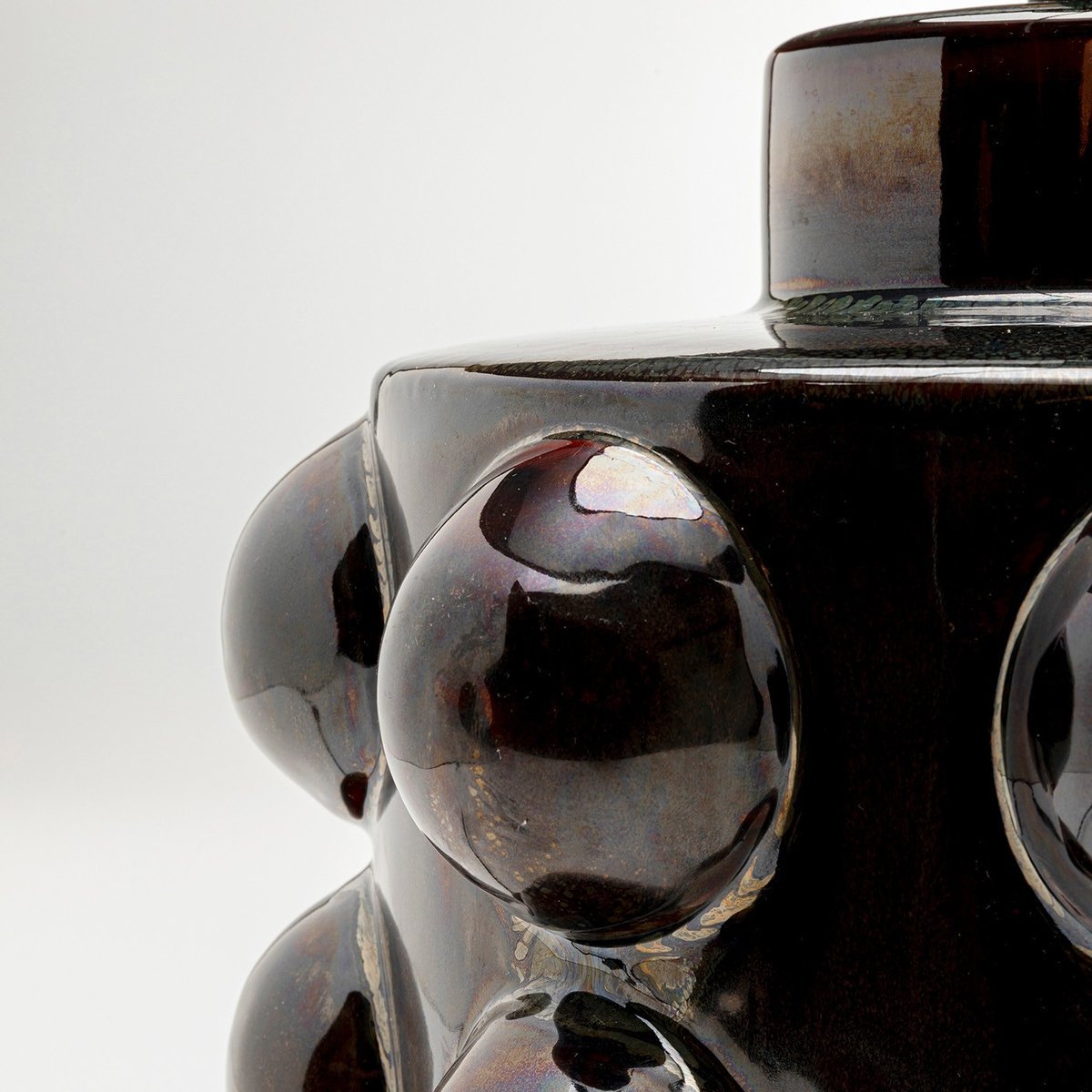 Lampe en porcelaine, CALAMARO marron, KARE DESIGN