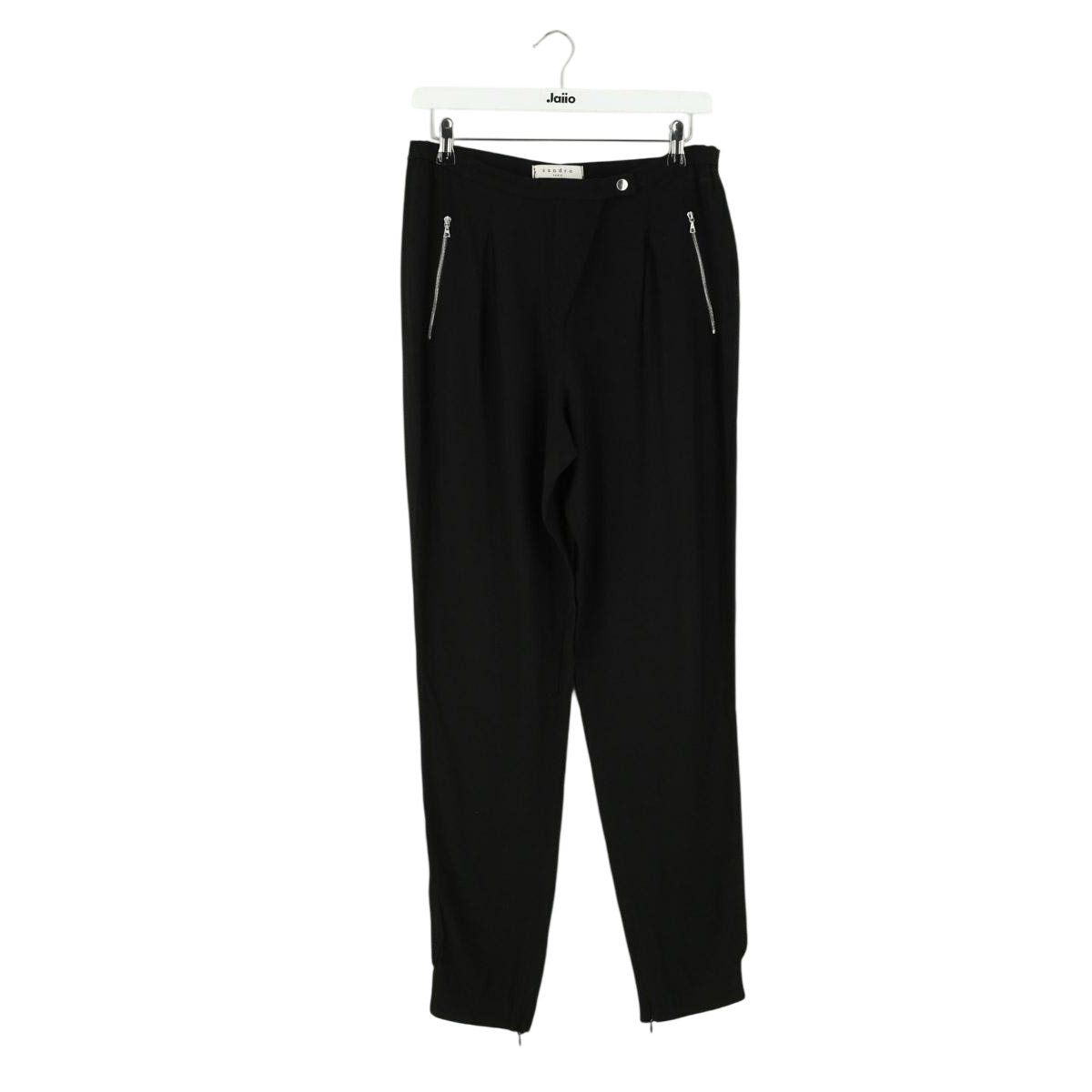 Pantalon droit - Très Bon État noir, SANDRO
