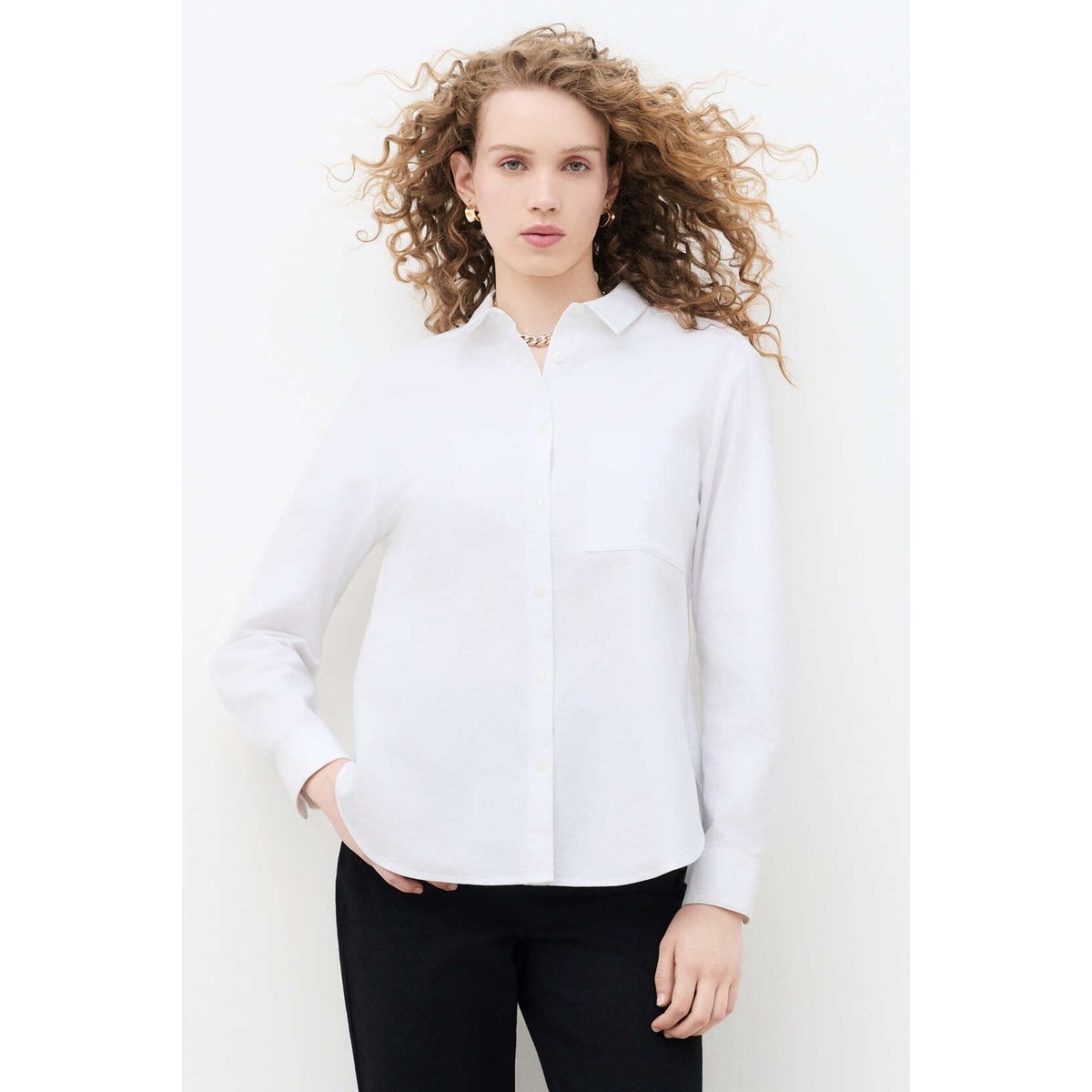 Chemise Clothilde blanc, CAROLL