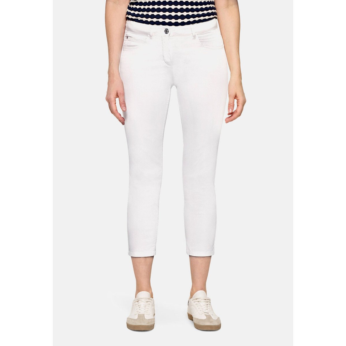 Pantalon d'été à poches plaquées blanc, BETTY BARCLAY