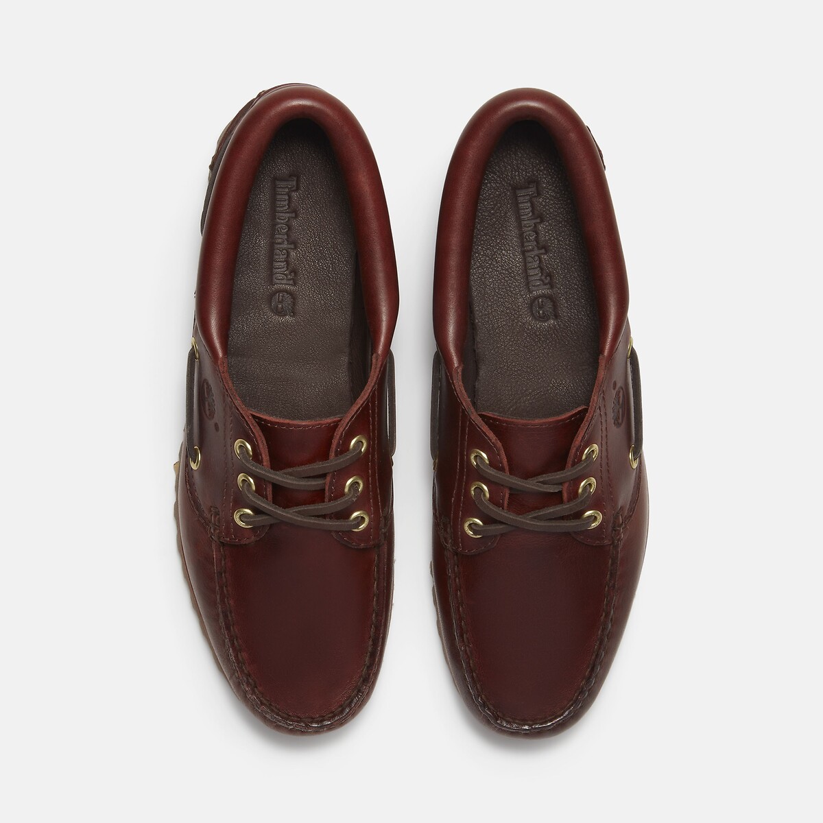 Chaussures bateau en cuir, Timberland Authentic Boat Shoe marron, TIMBERLAND