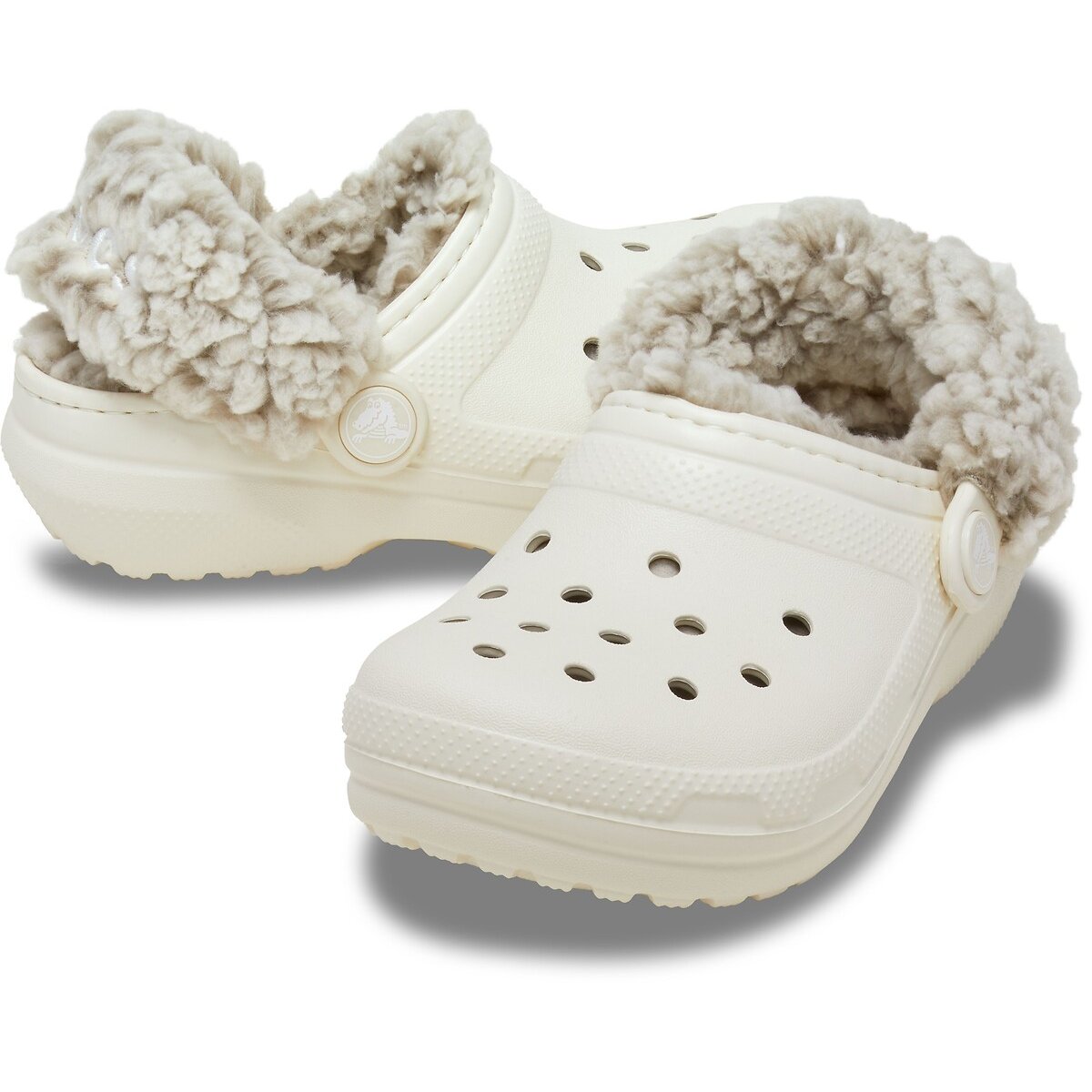 Sabots fourrés CLASSIC FLEECE LINED K beige, CROCS