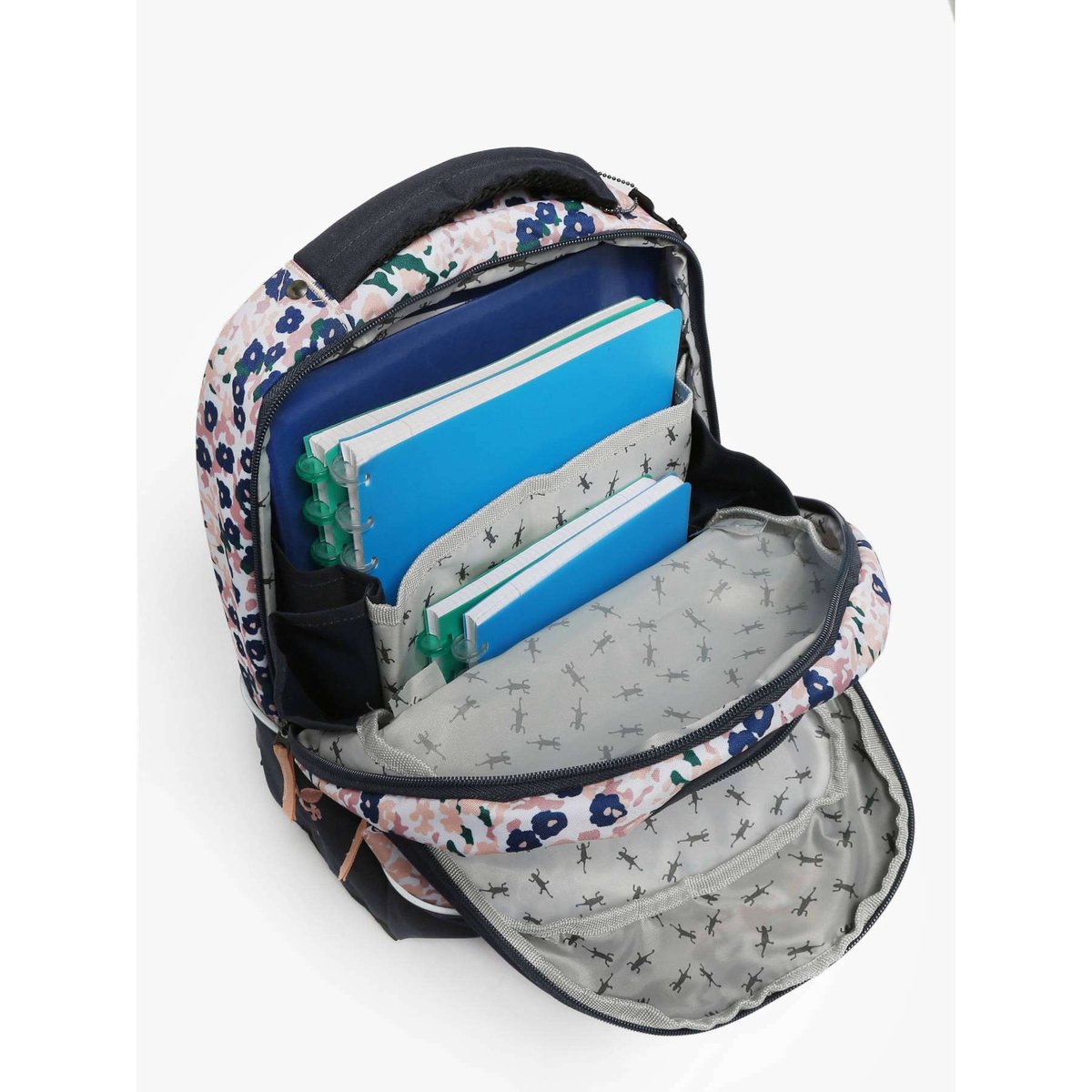Sac à dos 2 compartiments navy liberty, CAMELEON