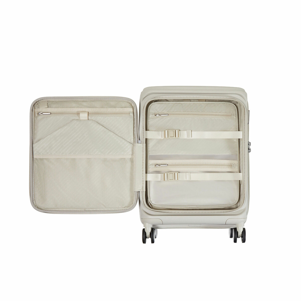 Mala de Cabine Paralux HS 55cm 4 Rodas Expansível, 40L, Samsonite cinzento, SAMSONITE