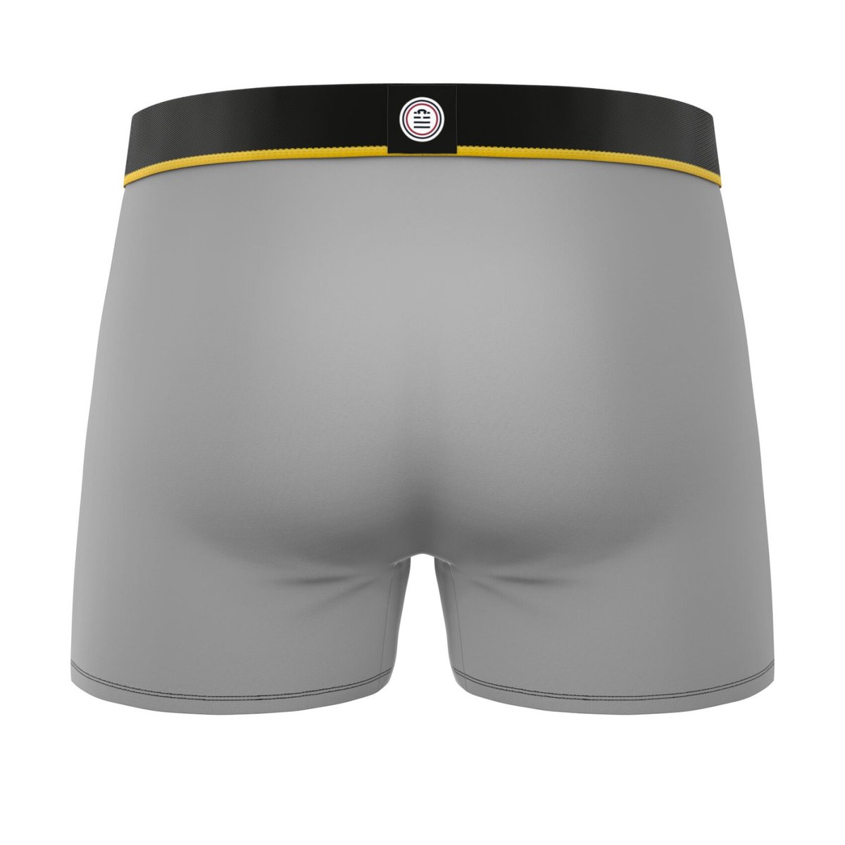Lot De 3 Boxers Microfibre kaki/orange/gris clair/jaune/noir/blanc, SERGE BLANCO
