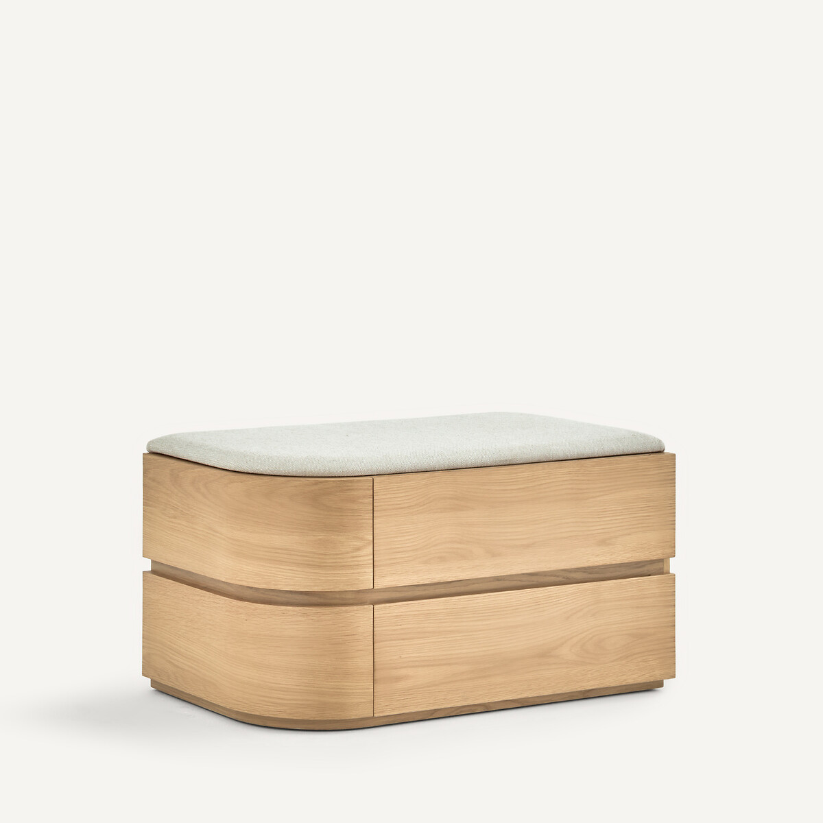 Mueble bajo para armario modular en chapa de roble, EVORIA natural, AM.PM