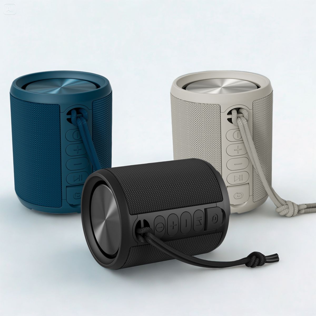 Enceinte portable SB70 mini crème couleur unique, ESSENTIEL B