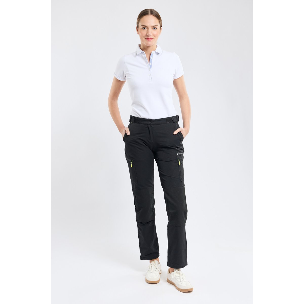 Pantalon technique LAKKARI noir, BERMUDES