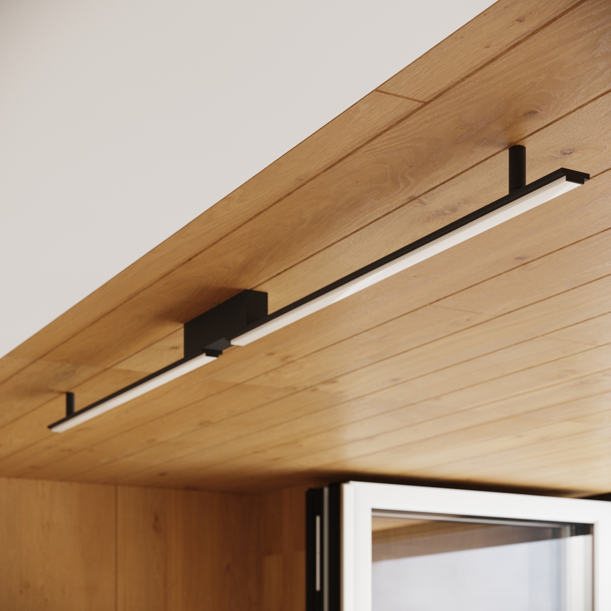 Plafonnier Aluminium Blanc LED 2 Lagom blanc, EDEN