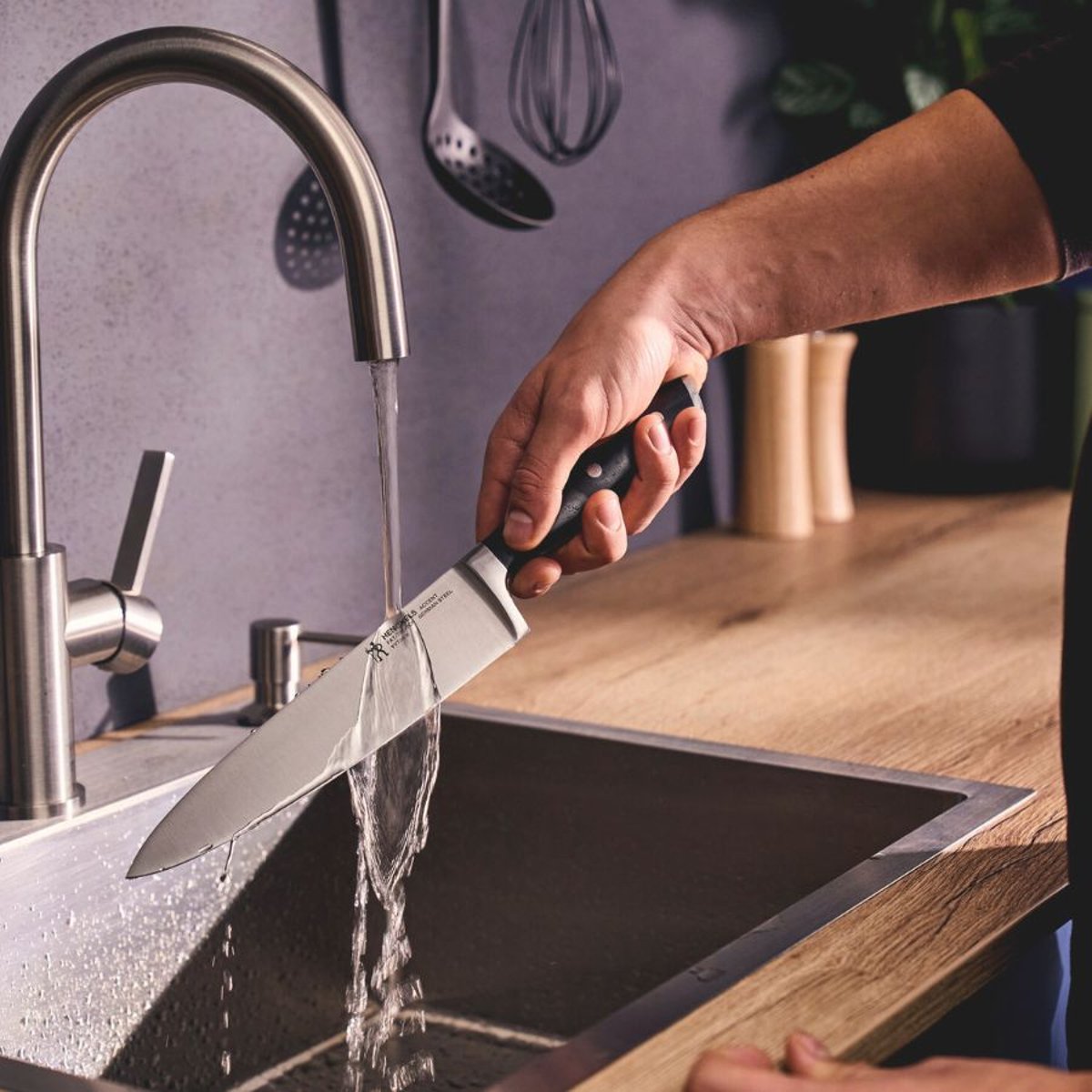 Bloc de couteaux HENCKELS by ZWILLING Accent, 7 pièces, Nature nature, ZWILLING