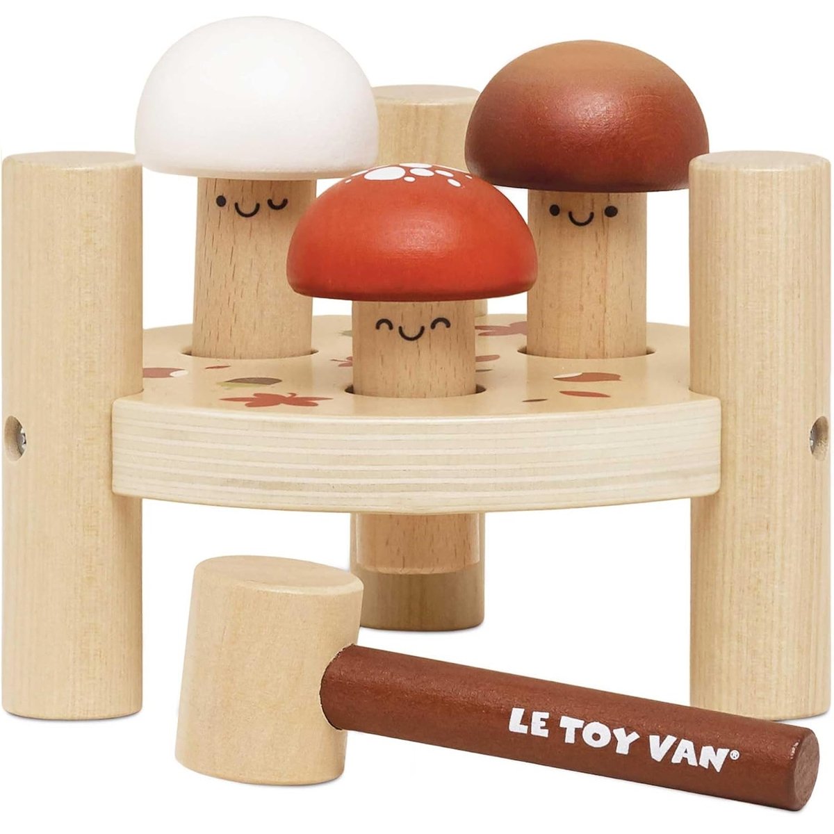 Jeu de marteau Messieurs Champignons beige, LE TOY VAN