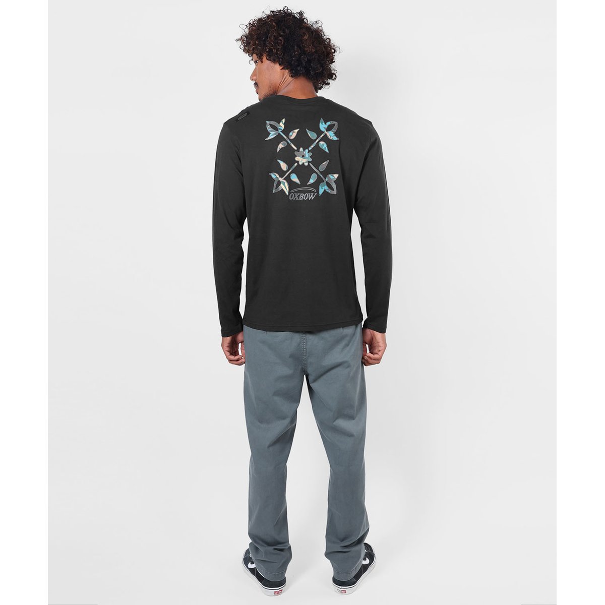 Tee-shirt manches longues TAGTAN black, OXBOW
