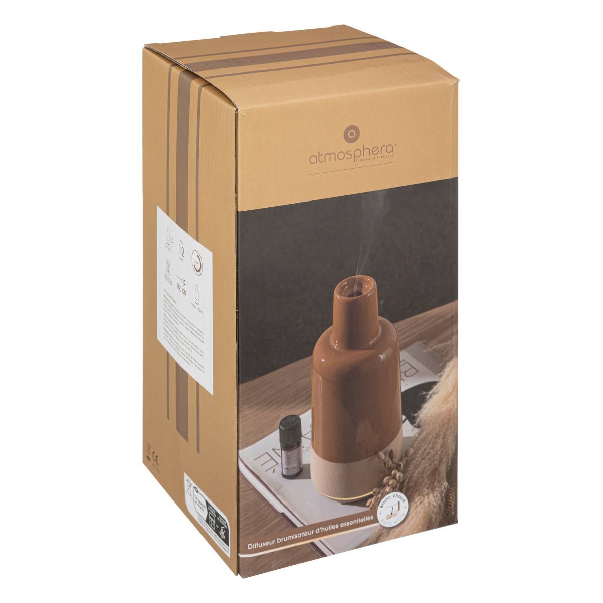Diffuseur de parfum MARTY ocre, ATMOSPHERA