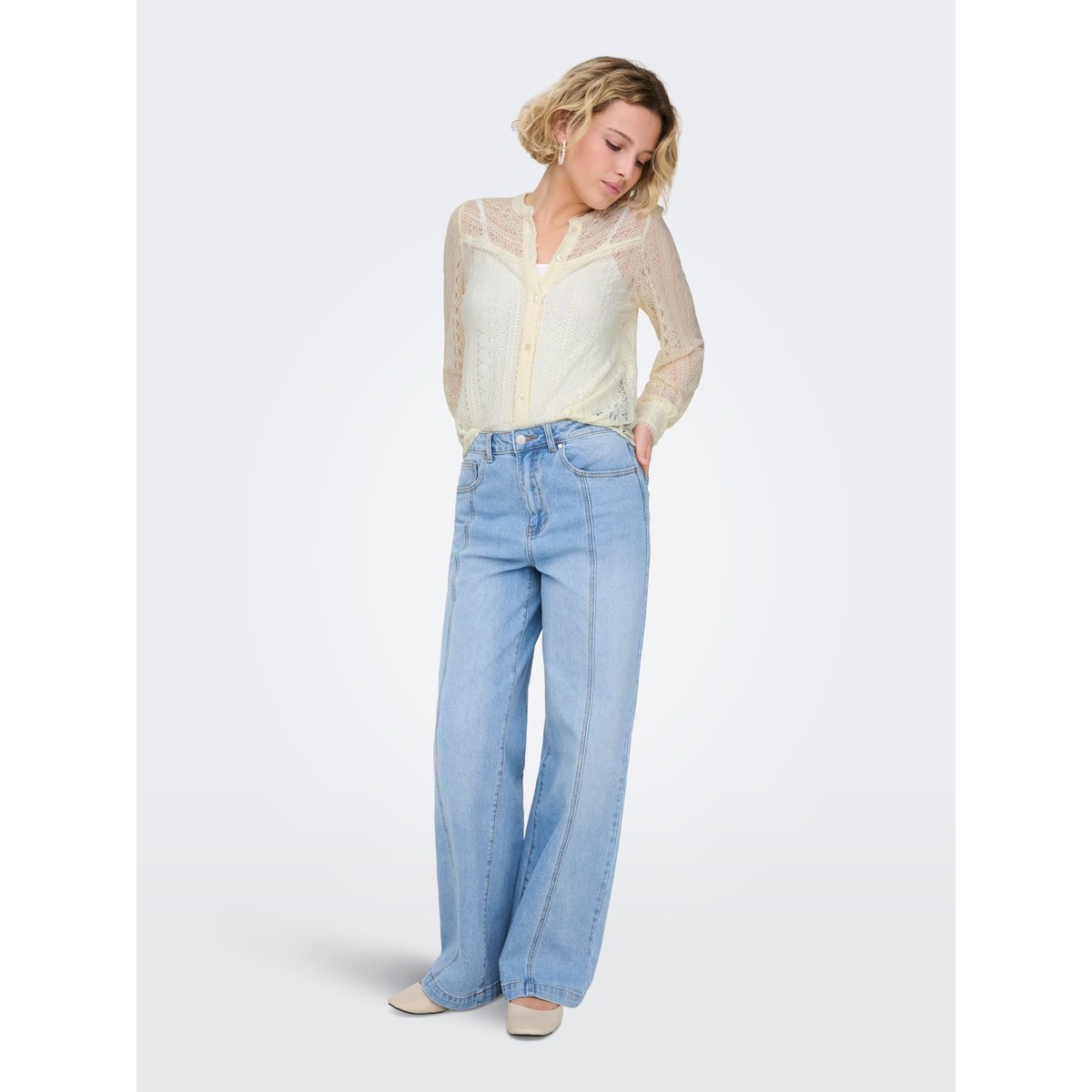 Chemise egret, ONLY