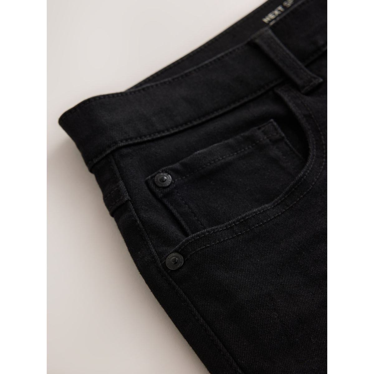 Jean stretch essentiel noir, NEXT