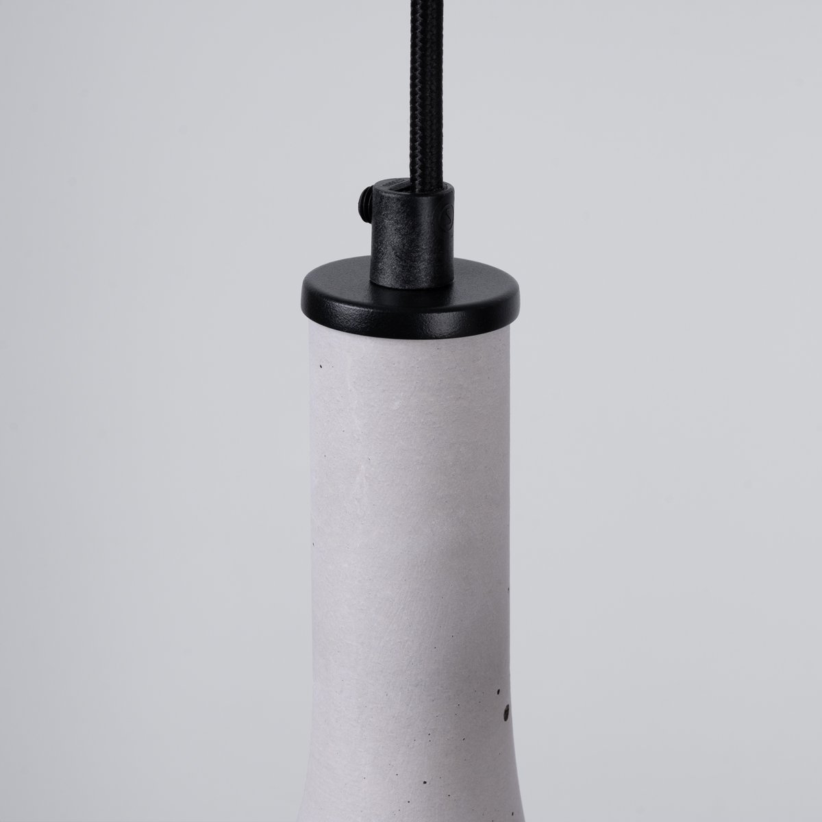 Suspension Béton Gris E14 2 Rea gris, EDEN