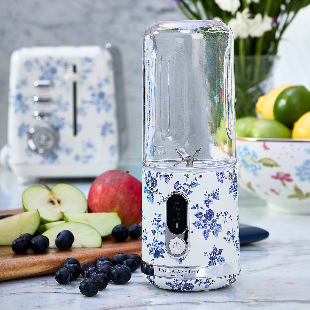 Laura Ashley USB Smoothie Maker - VQSBBD614 white, LAURA ASHLEY