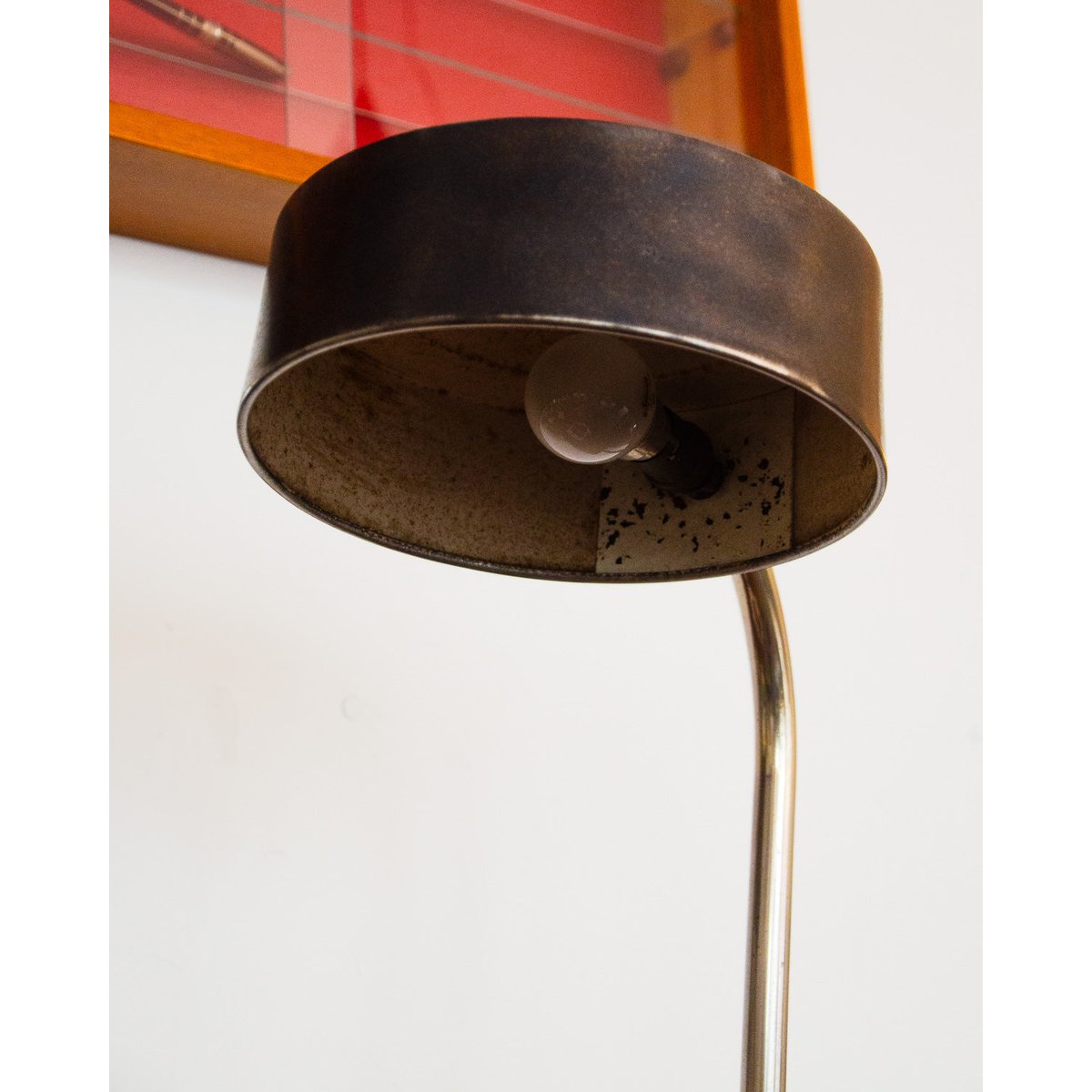 Lampe en métal industriel Julia N°903 - Bon état métal, DEBONGOUT