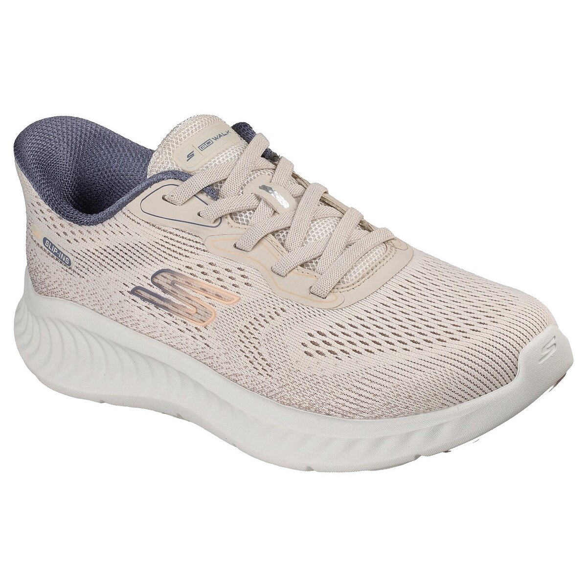 Baskets Slip-Ins: GO WALK NOW-PARKER taupe, SKECHERS