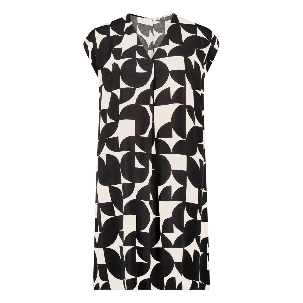 Robe casual à imprimé noir/blanc, BETTY & CO