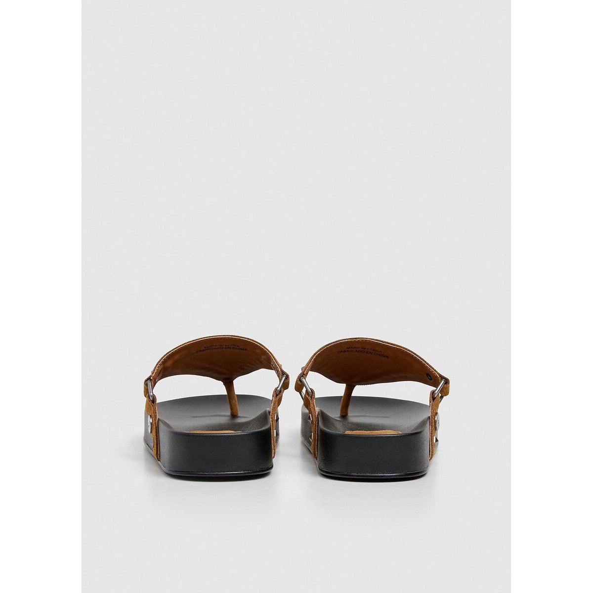 Chanclas AGNES BRAIDED camel, PEPE JEANS