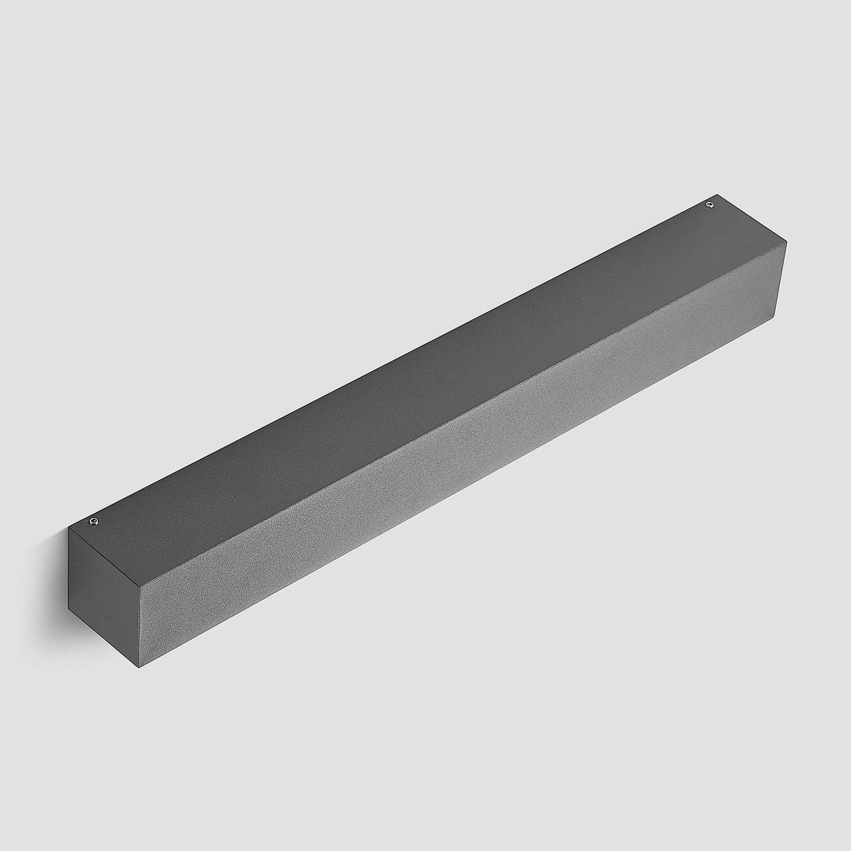Applique extérieure en aluminium moderneLED anthracite, transparent, LUCANDE