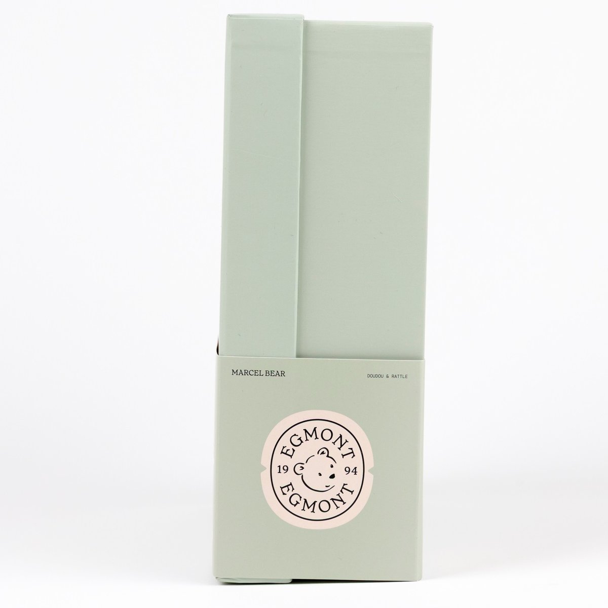 Coffret cadeau doudou et hochet Ours beige, EGMONT TOYS