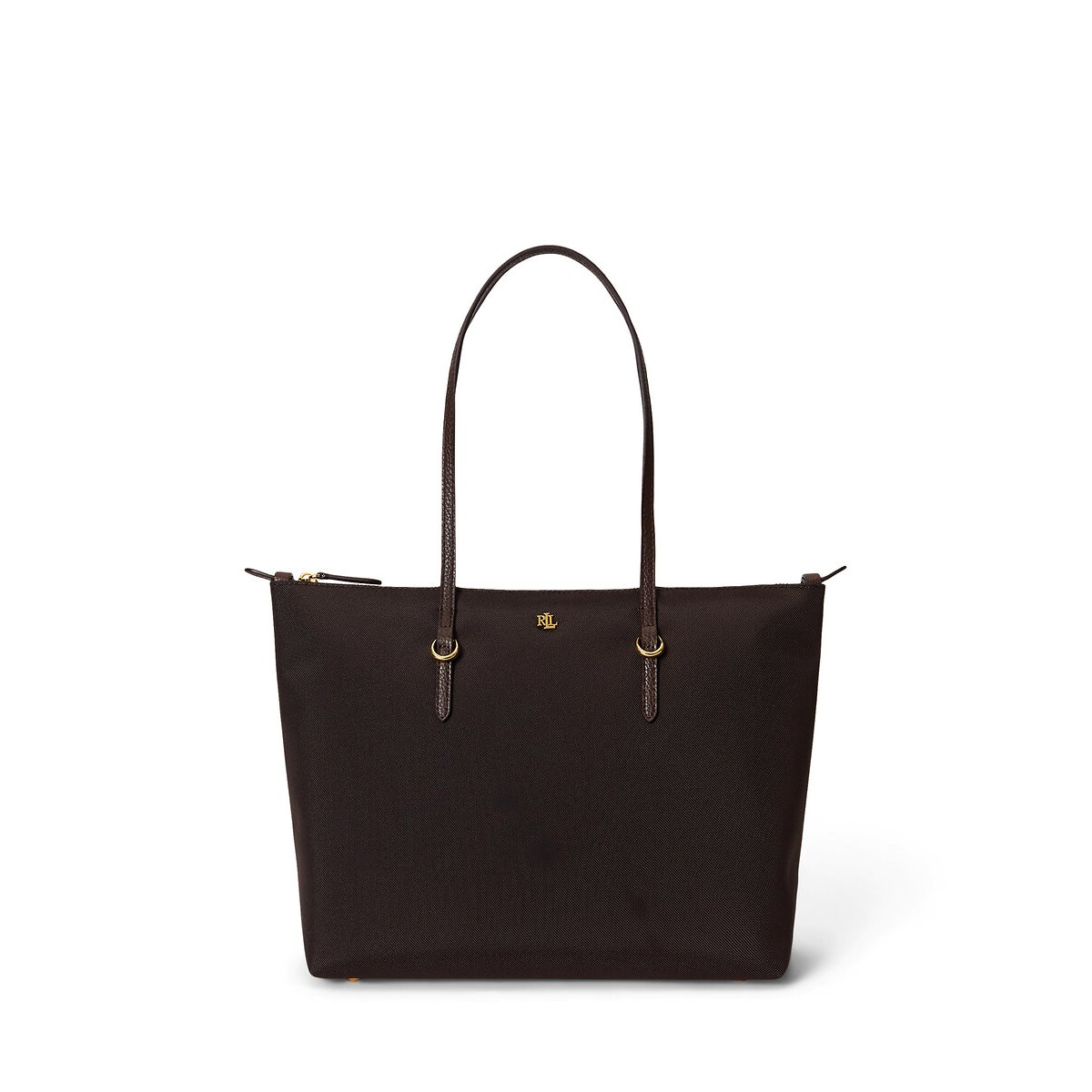 Sac à main cabas marron, LAUREN RALPH LAUREN
