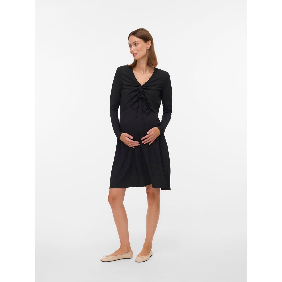 Robe noire - black, MAMA LICIOUS