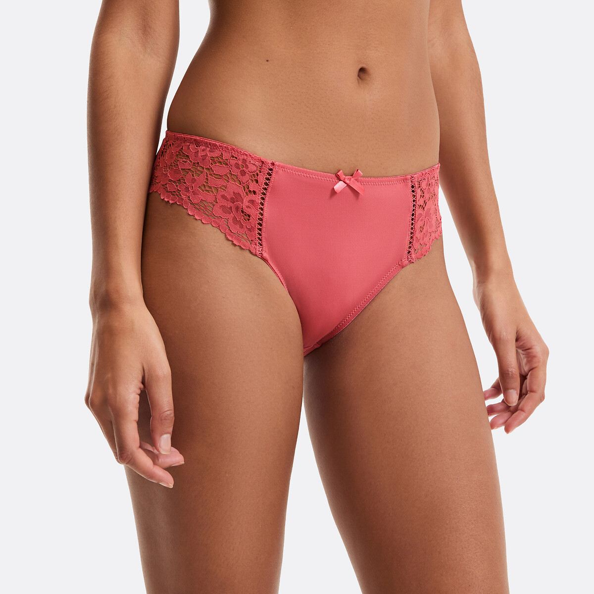 Lot de 2 slips Signatures, GIROFLE bois de rose, LA REDOUTE COLLECTIONS