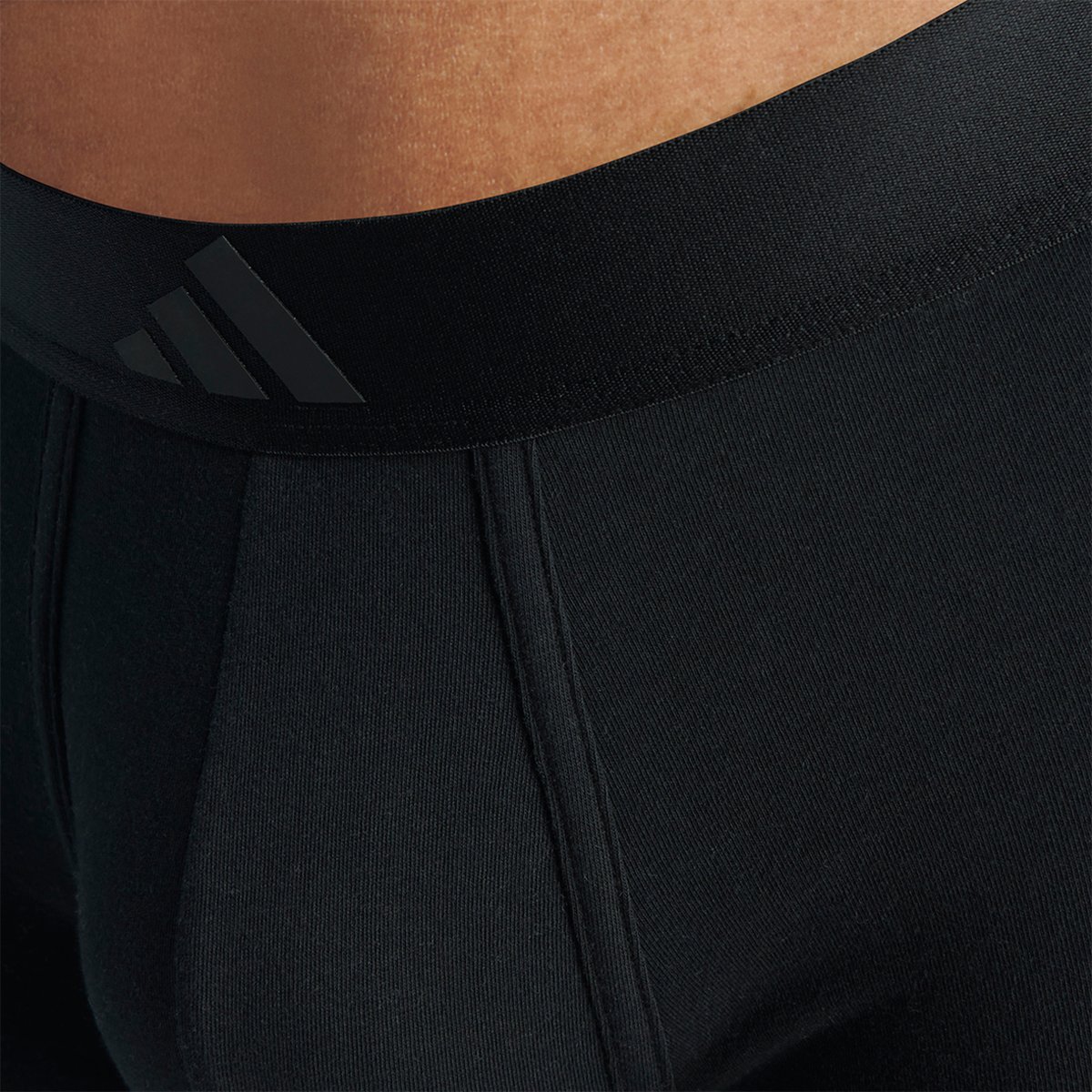 Boxers, lot de 2, ACTIVE FLEX COTTON 3 STRIPES noir, ADIDAS SPORTSWEAR