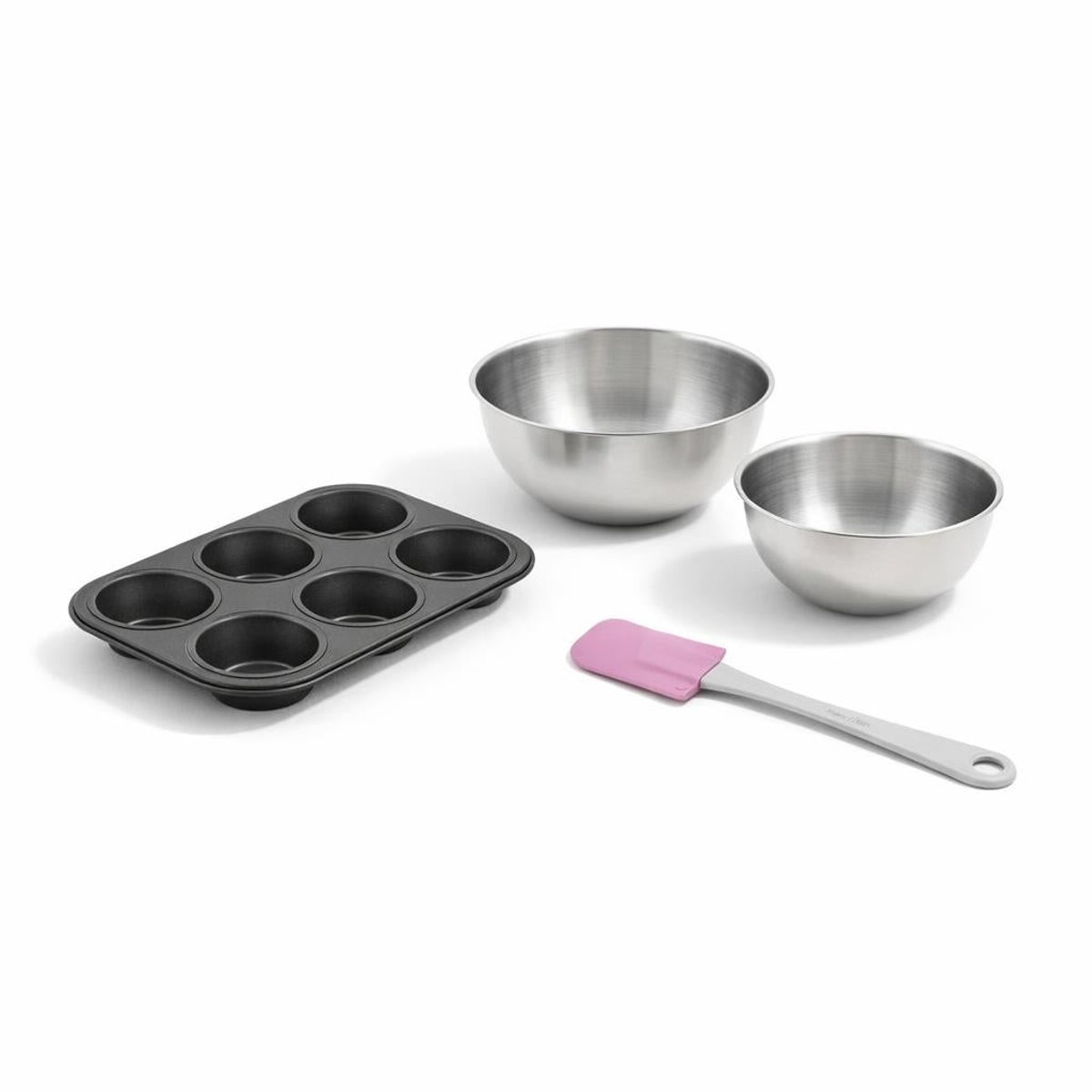 Set de 4 ustensiles de pâtisserie moule à gâteaux 2 bols noir, ZENKER
