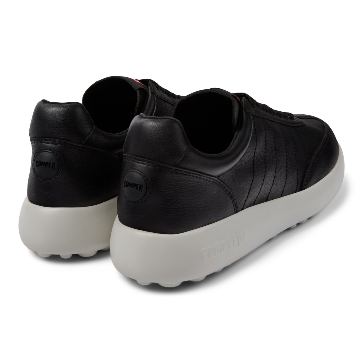 Baskets Pelotas XLF Cuir Smooth Leather noir, CAMPER