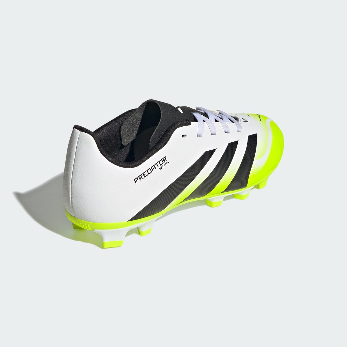 Chaussure Predator Club Terrain Souple/Multi-Surfaces Enfants cloud white / core black / lucid lemon, adidas Performance