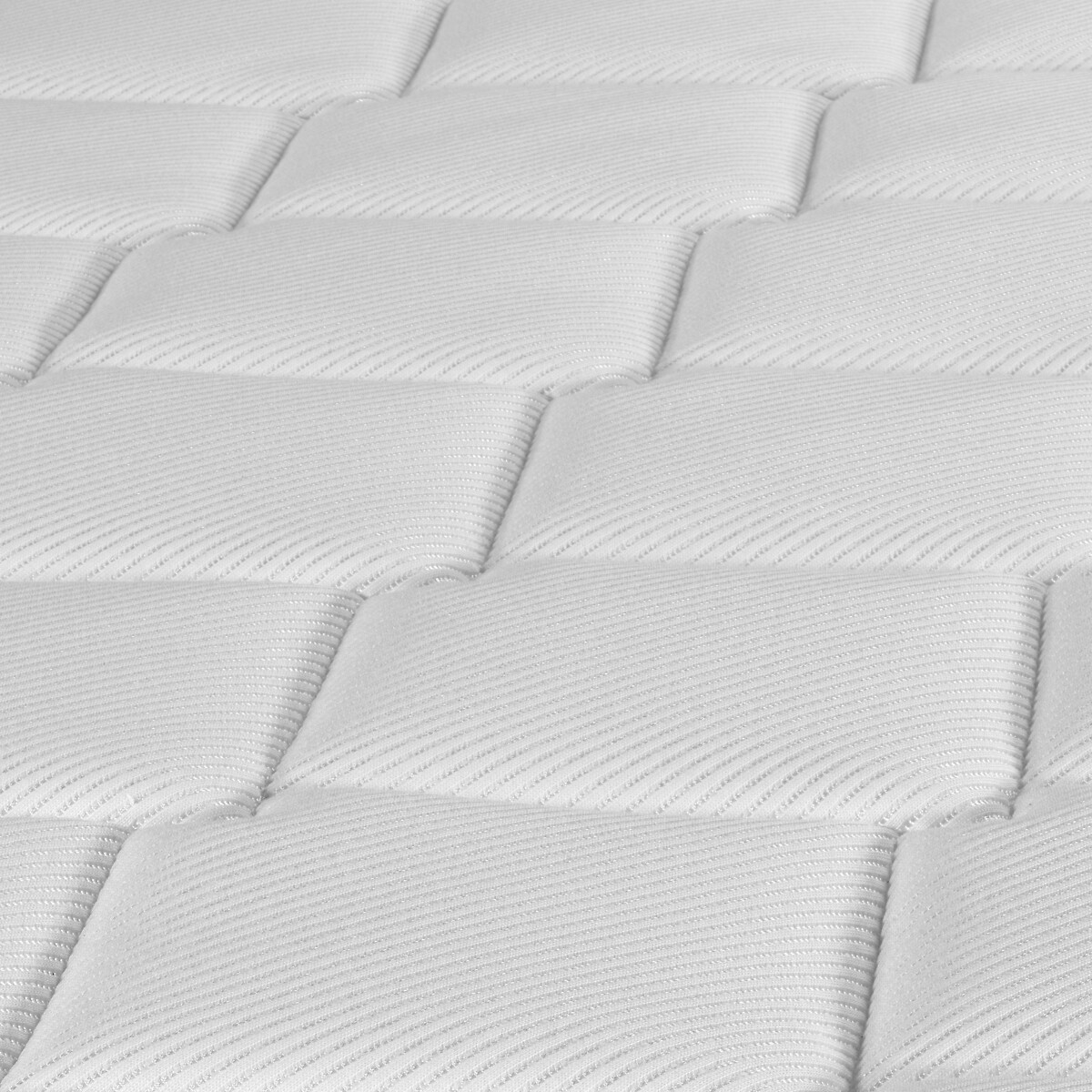 Ensemble matelas et sommier dormeur blanc/gris, EPEDA