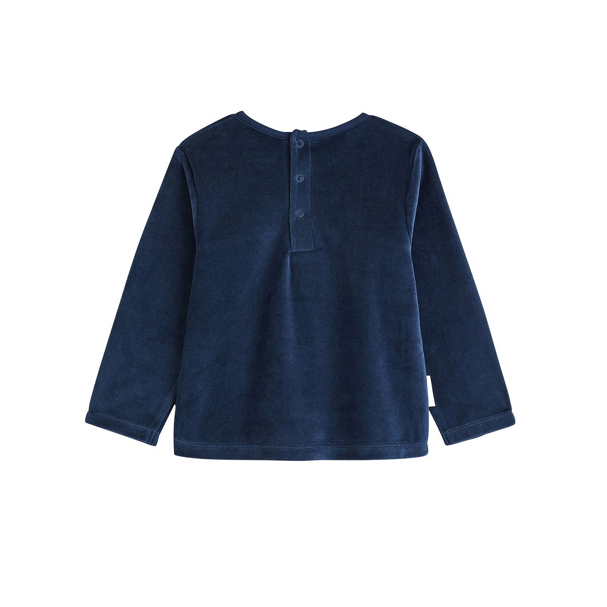 Lot de 2 pyjamas enfant 2 pièces en velours Mathéo bleu, PETIT BEGUIN