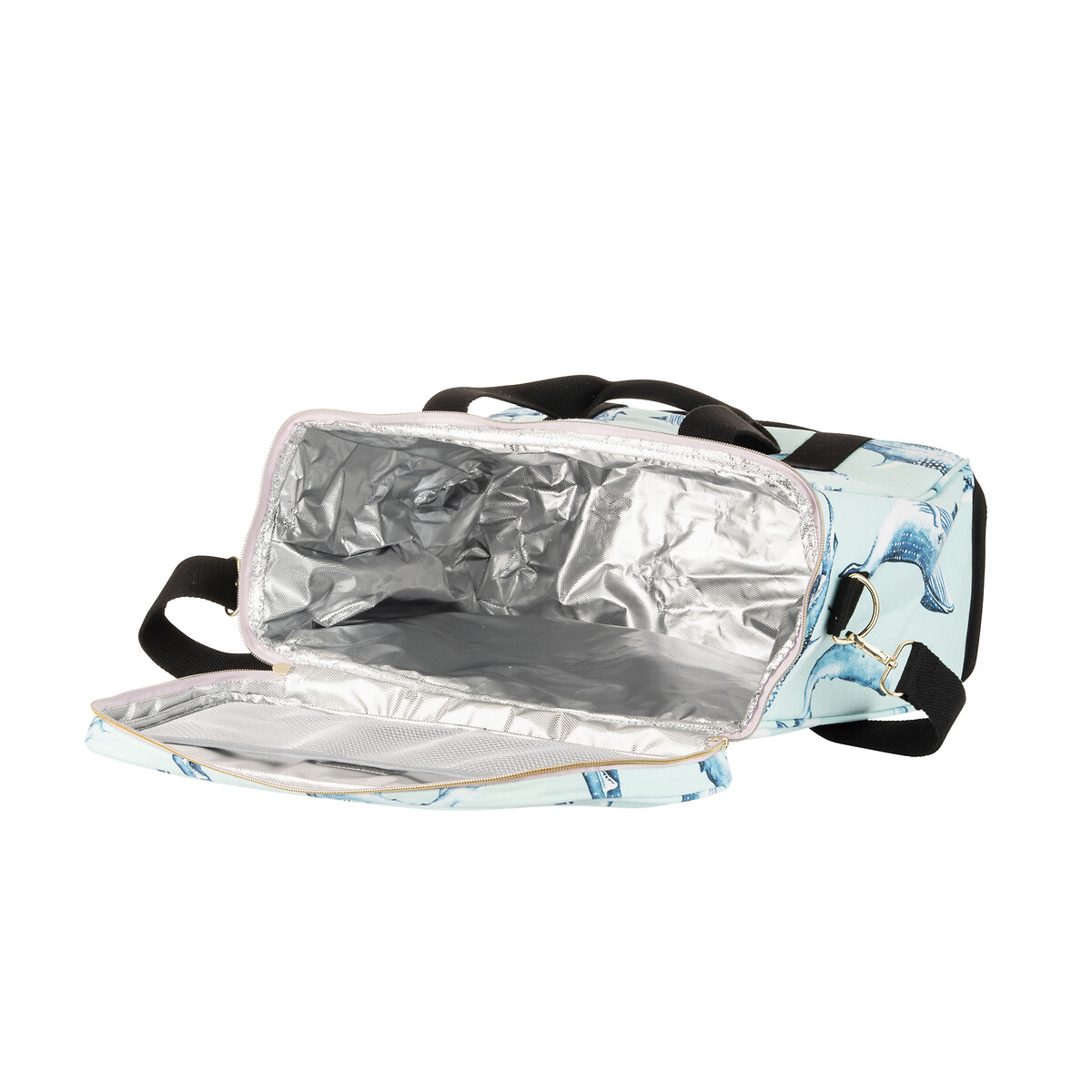 26L Cooler Bag in Whale Print blue, YVONNE ELLEN
