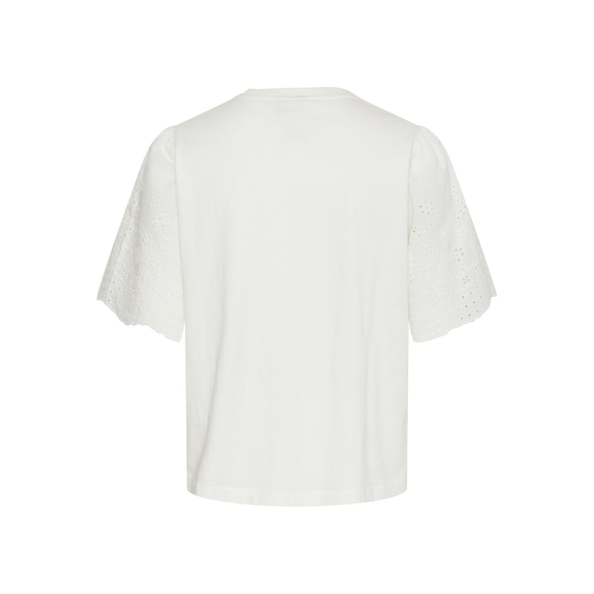 T-Shirt star white, YAS