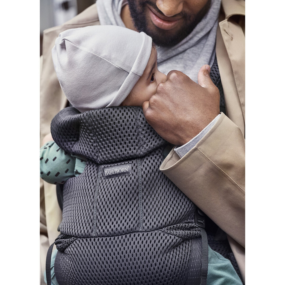 Draagzak move mesh 3D antraciet, BABYBJORN