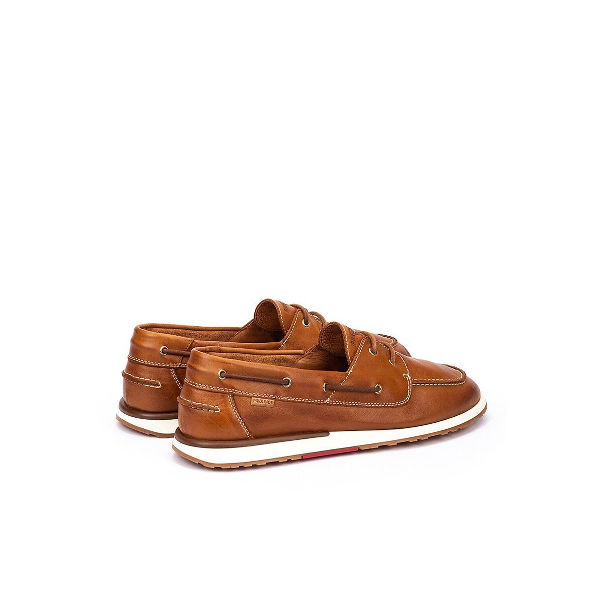 Chaussures bateau en cuir, DENIA cognac, PIKOLINOS