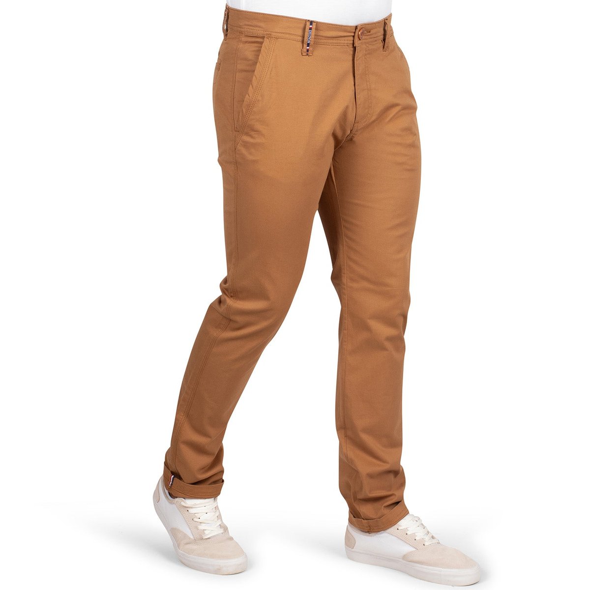 Pantalon french chino camel, SHILTON