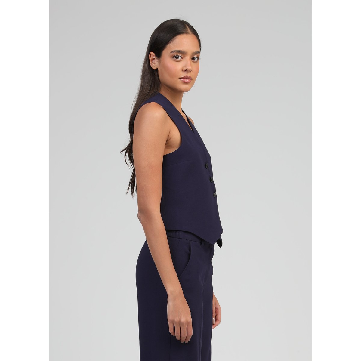 Gilet ZAKINA marine, AN'GE