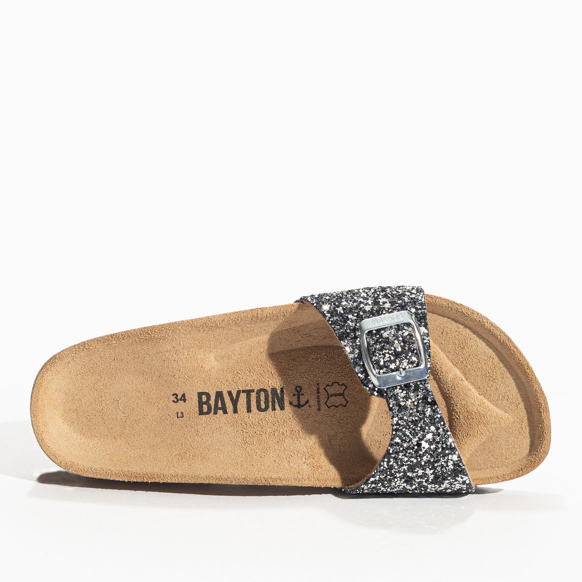 Sandales ZEPHYR s argent, BAYTON