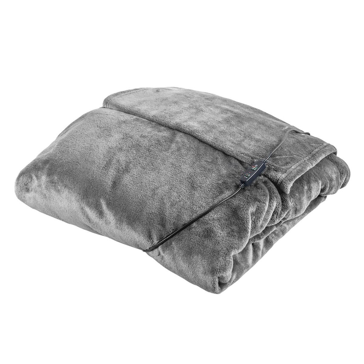 Heated Wearable Blanket - Grey grey, CARMEN