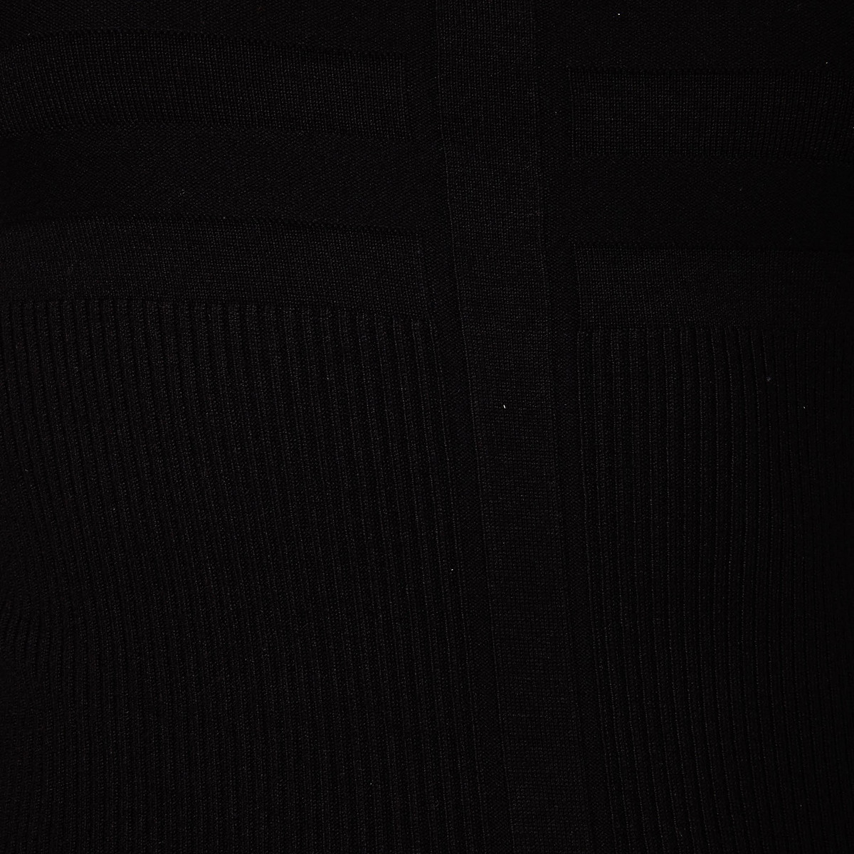 Pull col roulé fine maille noir, MORGAN